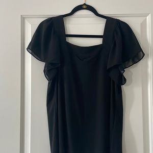 Flutter Sleeve Calvin Klein Top